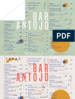 Carta Bar Antojo OCT 2021 - 2