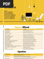 Finance at Iim Kashipur: Group 9