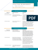 Case Analysis Etiology