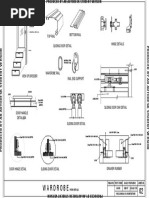 Wardrobe 02: Top Rail Bottom Rail Hinge Details