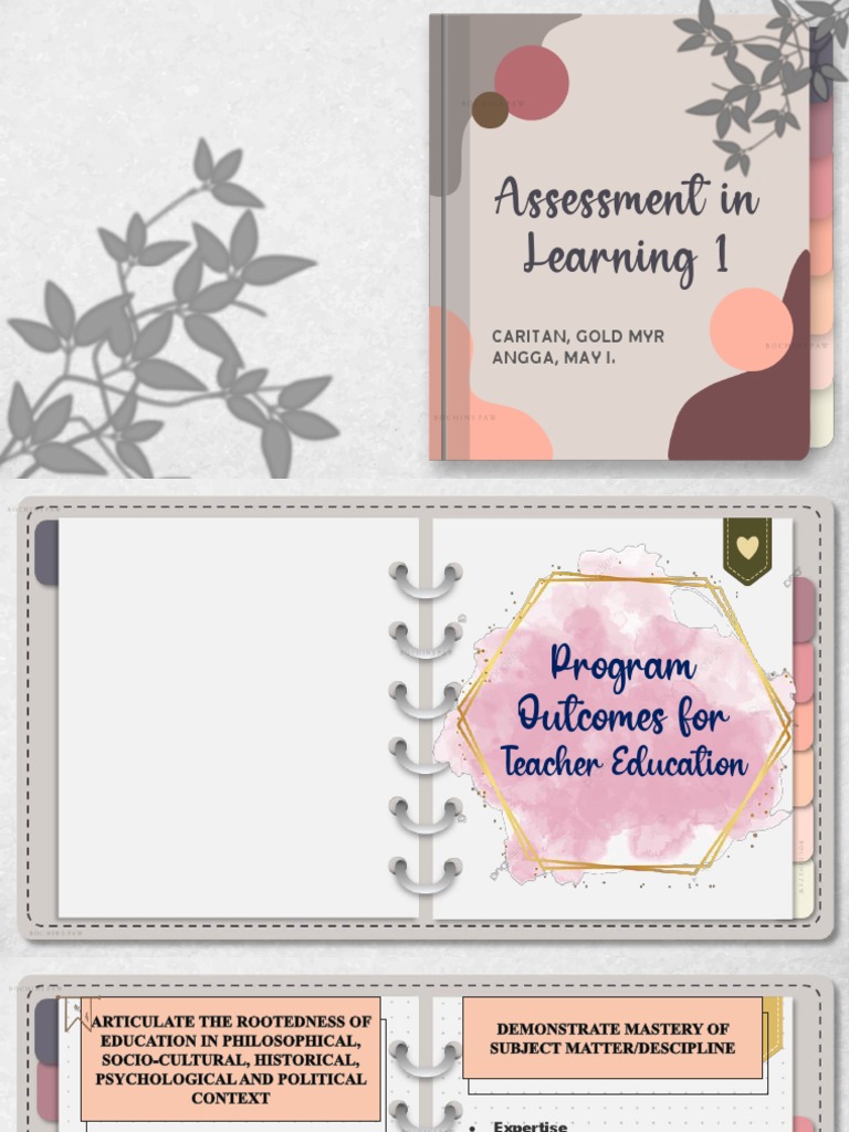 Teacher Education Program Outcomes | PDF