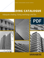 Sun Shading Catalogue: Adequate Shading: Sizing Overhangs and Fins