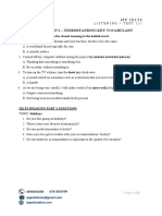 Listening Section 2 - Understanding Key Vocabulary: IPP Ielts