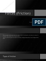 Forces (Friction) PPT Project