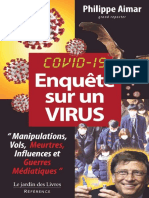 Enquete sur une virus  Covid 19 - Philippe AIMAR