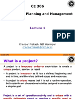 Construction Planning and Management: Chander Prakash, NIT Hamirpur