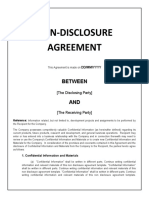 Non Disclosure Agreement Template 09