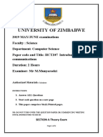 HCT 207 Final ExamS 2019 May-June