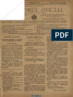 MOf 15 octombrie 1920 Pensia funcționarilor Domeniului Coroanei