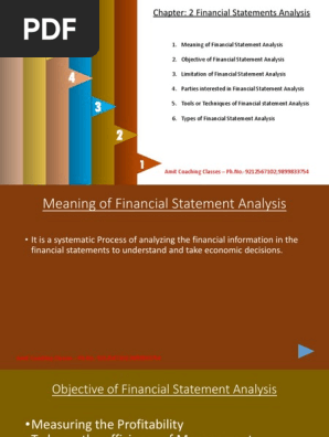 Financial Statement Analysis