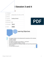 Strategy 2 Session 3 and 4: Class Company Created Due by Lecturer Materials Reviewed Semester Type