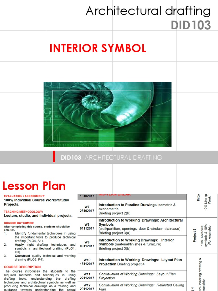 Interior Design Symbol Guide | PDF | Interior Design | Technical Drawing
