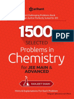 Arihant 1500 Selected Problems Chemistry