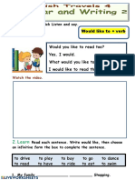 Introduce: Would Like To + Verb