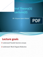 Control Theory Lecture Notes