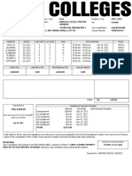 Tentative and Assessment Form