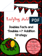 Ladybug Addition Doubles Practice-1