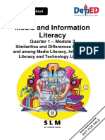 Media and Information Literacy: Quarter 1 - Module 2