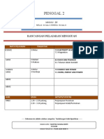 Penggal 2: Rancangan Pelajaran Mingguan