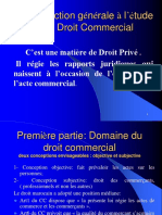 Introduction Generale a Letude Du Droit Commercial