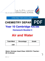 Ammaar Asad Air and Water HW