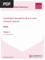 9608 Example Candidate Responses Paper 3 (For Examination From 2016)