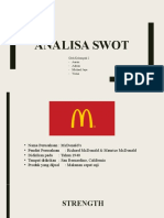 SWOT McDonald's