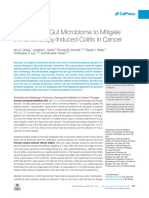 2021-Review-Targeting the Gut Microbiome to Mitigate Immunotherapy-Induced Colitis in Cancer