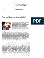 Frozen Shoulder (Kaku Bahu) - EXCELLENT PHYSIOTHERAPY