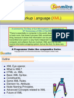 X M L XML: e Tensible Arkup Anguage