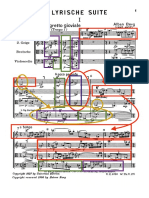 Analisis Berg - Lyrische Suite