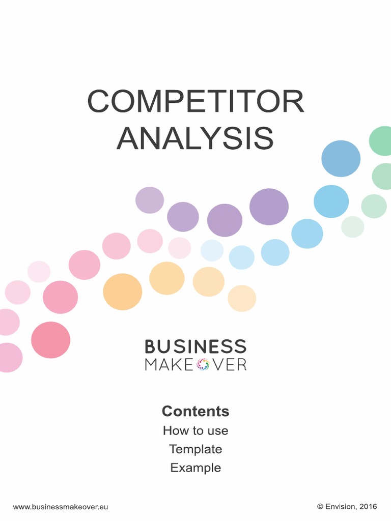 Competitor Analysis: How To Use Template Example | PDF | Target ...