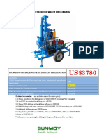 Hf260D-100 Diesel Engine Hydraulic Drilling Rig
