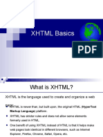 1 XHTML Basics