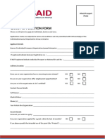 Grant Application Form