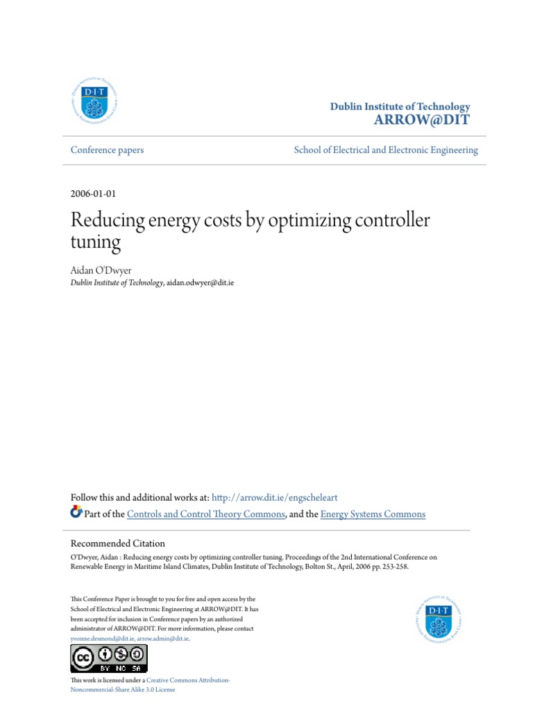 Optimize Controller Tuning for Energy Savings | PDF | Control Theory ...