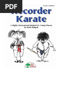 Recorder Karate Kids Unit Plan | PDF | Recorder (Musical Instrument ...