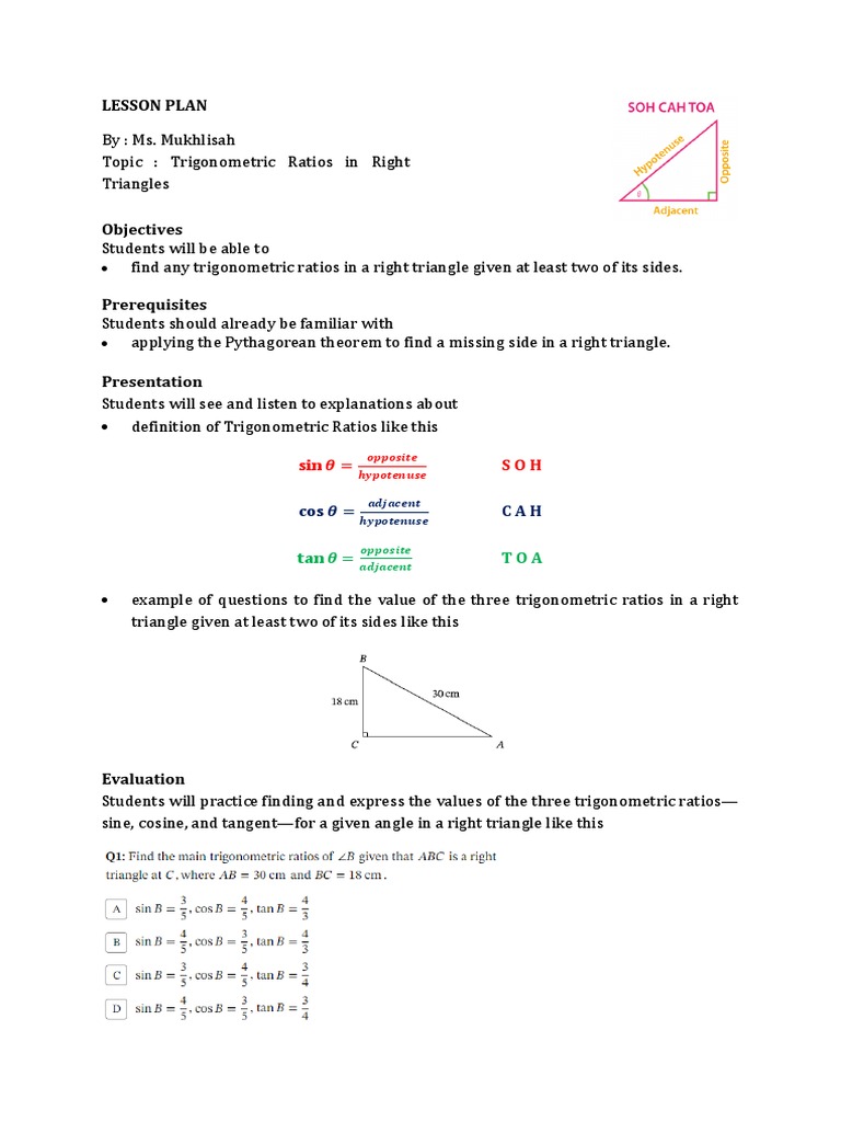 Lesson Plan by Lisa | PDF