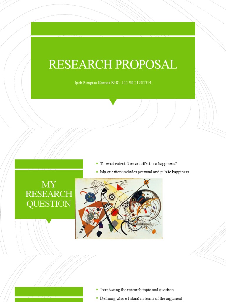 Research Proposal PDF Mind Creativity