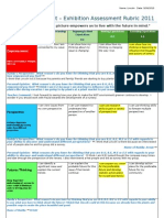 Lincoln1Exhib Summ Assess Rubric 2011