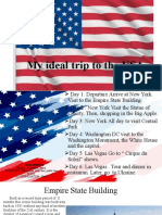 My Ideal Trip To The USA