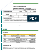 Planeación Didáctica Urgencias Dentales
