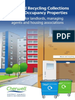 Waste and Recycling Collections in Multi-Occupancy Properties