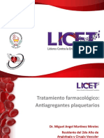 Presentacion - Tratamiento Farmacologico Antiagregantes Plaqu Modificada Mamalona