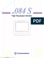 High Resolution Monitor: Commodore