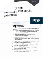 Handout 1 - Communication Processes, Principles, and Ethics