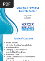 LinkedIn User Manual | PDF | Linked In | Internet Privacy