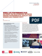 BCO - 2017 - Whole Life Performance Plus - Defining The Relationship Between Indoor Environmental Quality and Workplace Productivity - November 2017