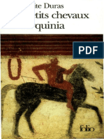 Marguerite Duras - Les petits chevaux de Tarquinia