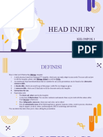 Head Injury: Kelompok 1